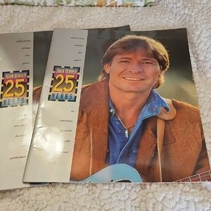JOHN DENVER 25 YEARS TOUR 1994 PROGRAM